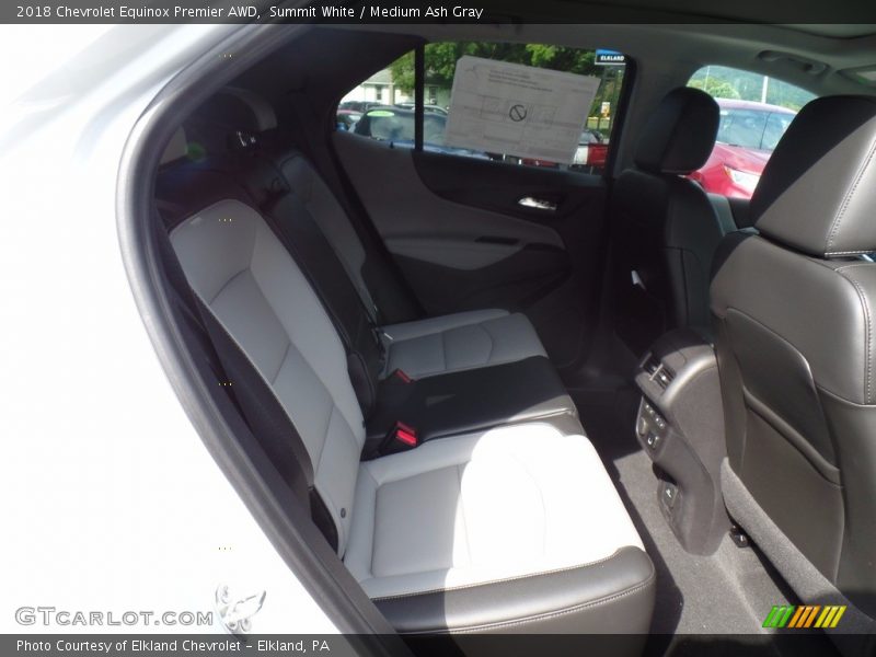 Summit White / Medium Ash Gray 2018 Chevrolet Equinox Premier AWD