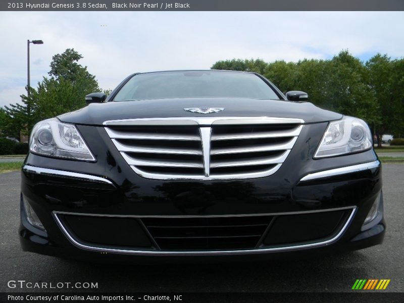 Black Noir Pearl / Jet Black 2013 Hyundai Genesis 3.8 Sedan