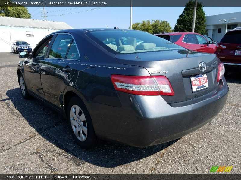 Magnetic Gray Metallic / Ash Gray 2010 Toyota Camry LE
