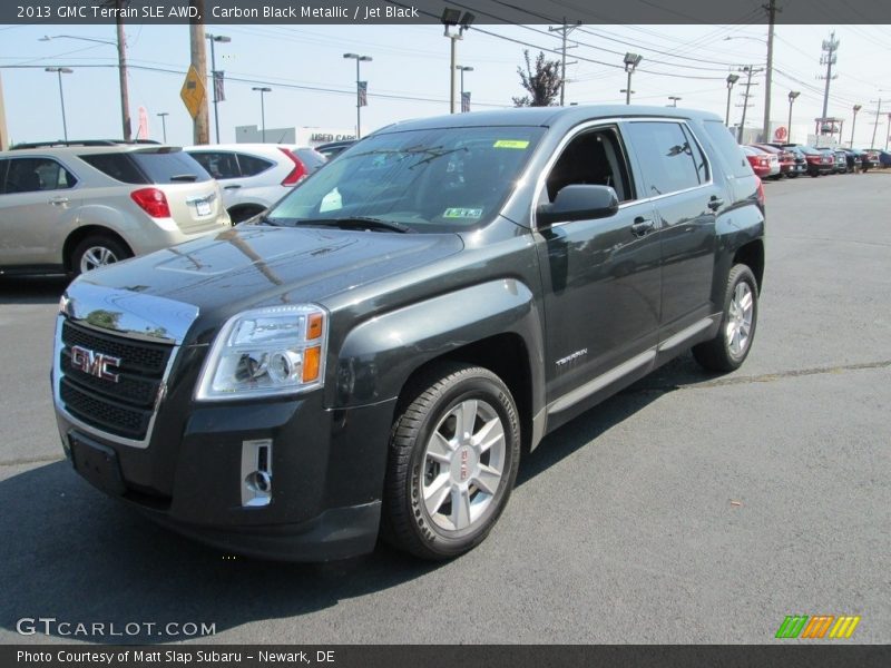 Carbon Black Metallic / Jet Black 2013 GMC Terrain SLE AWD