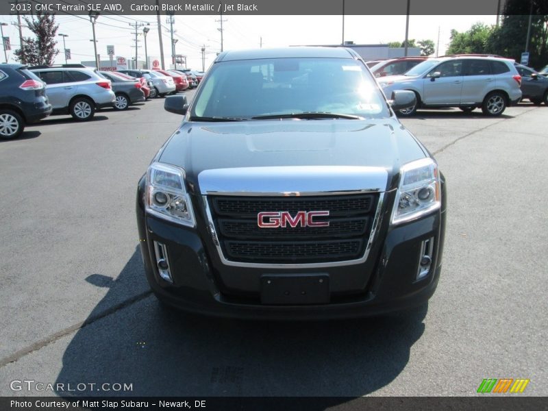 Carbon Black Metallic / Jet Black 2013 GMC Terrain SLE AWD