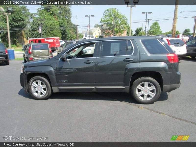 Carbon Black Metallic / Jet Black 2013 GMC Terrain SLE AWD