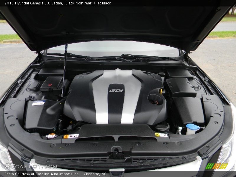 Black Noir Pearl / Jet Black 2013 Hyundai Genesis 3.8 Sedan