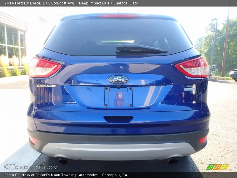 Deep Impact Blue / Charcoal Black 2014 Ford Escape SE 1.6L EcoBoost 4WD