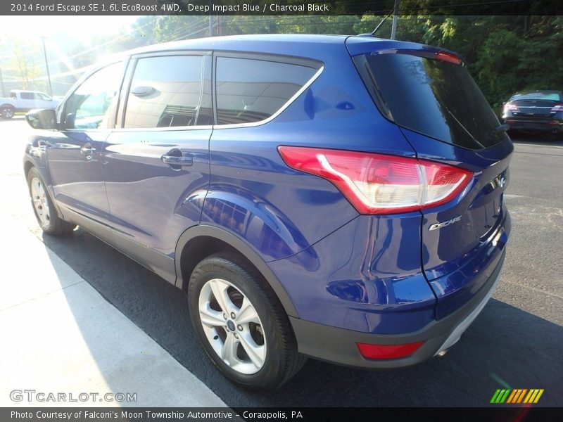 Deep Impact Blue / Charcoal Black 2014 Ford Escape SE 1.6L EcoBoost 4WD