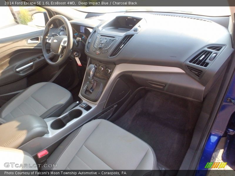 Deep Impact Blue / Charcoal Black 2014 Ford Escape SE 1.6L EcoBoost 4WD