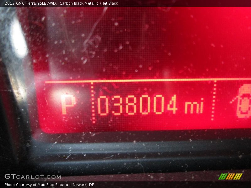 Carbon Black Metallic / Jet Black 2013 GMC Terrain SLE AWD