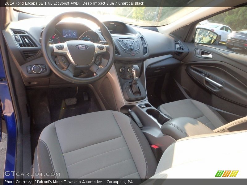 Deep Impact Blue / Charcoal Black 2014 Ford Escape SE 1.6L EcoBoost 4WD
