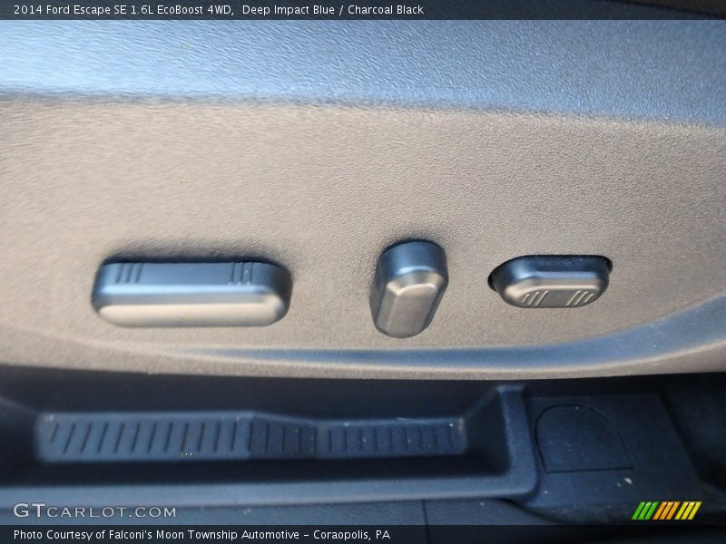 Deep Impact Blue / Charcoal Black 2014 Ford Escape SE 1.6L EcoBoost 4WD