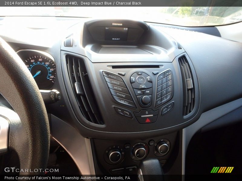 Deep Impact Blue / Charcoal Black 2014 Ford Escape SE 1.6L EcoBoost 4WD