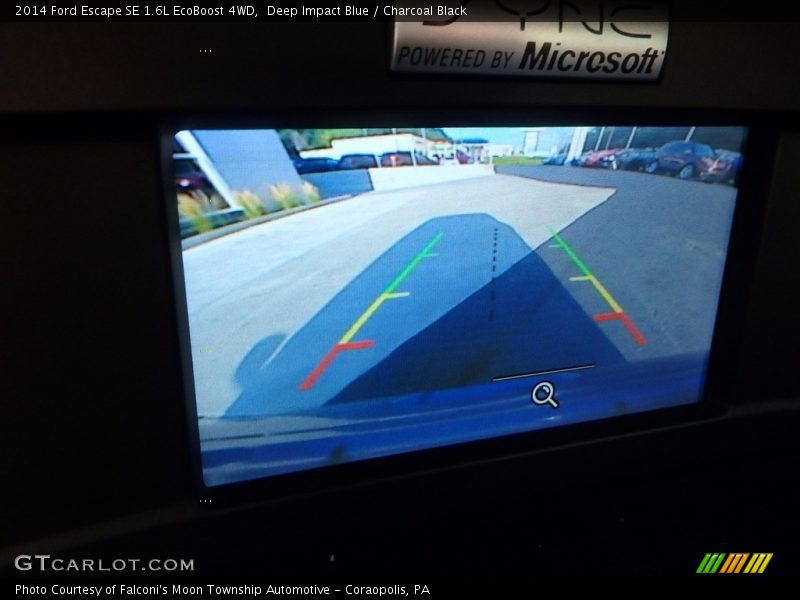 Deep Impact Blue / Charcoal Black 2014 Ford Escape SE 1.6L EcoBoost 4WD
