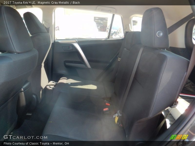 Magnetic Gray Metallic / Black 2017 Toyota RAV4 LE
