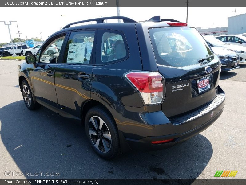 Dark Gray Metallic / Platinum 2018 Subaru Forester 2.5i