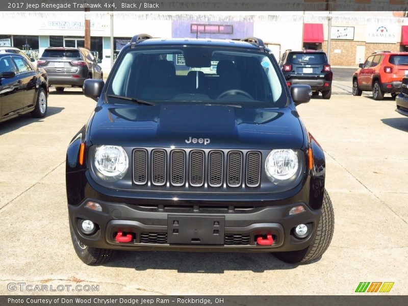 Black / Black 2017 Jeep Renegade Trailhawk 4x4