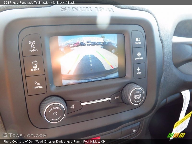 Black / Black 2017 Jeep Renegade Trailhawk 4x4