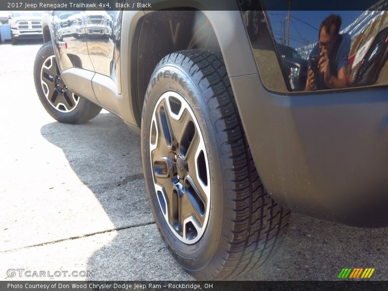 Black / Black 2017 Jeep Renegade Trailhawk 4x4