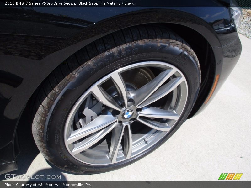 Black Sapphire Metallic / Black 2018 BMW 7 Series 750i xDrive Sedan