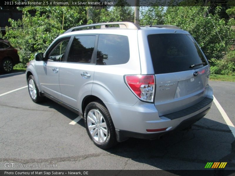 Ice Silver Metallic / Black 2013 Subaru Forester 2.5 X Premium