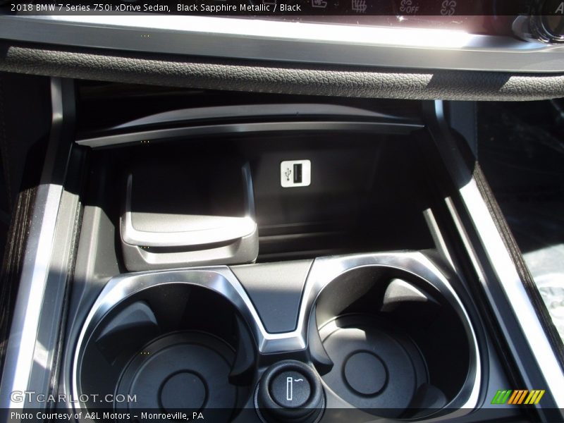 Black Sapphire Metallic / Black 2018 BMW 7 Series 750i xDrive Sedan