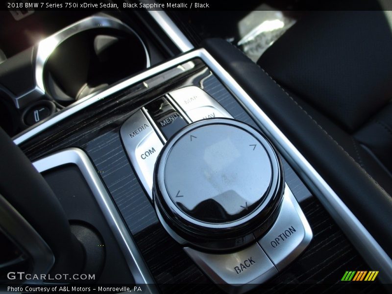Black Sapphire Metallic / Black 2018 BMW 7 Series 750i xDrive Sedan