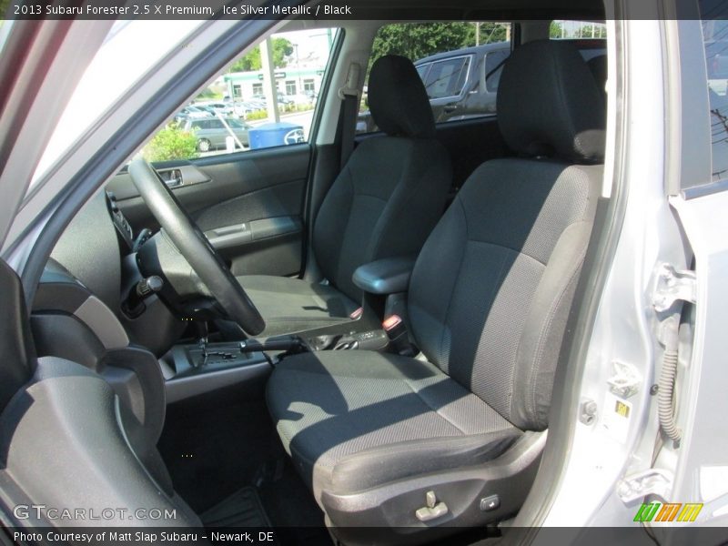 Ice Silver Metallic / Black 2013 Subaru Forester 2.5 X Premium