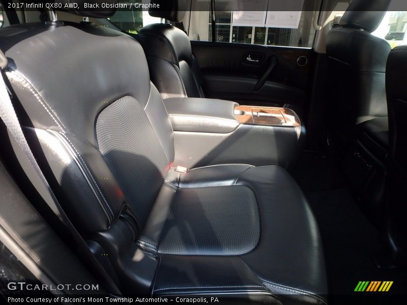 Front Seat of 2017 QX80 AWD
