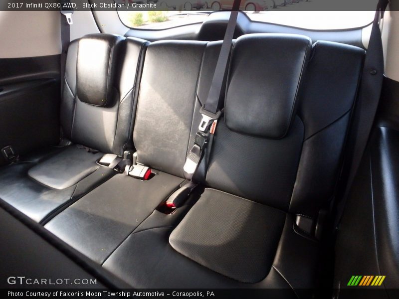 Rear Seat of 2017 QX80 AWD