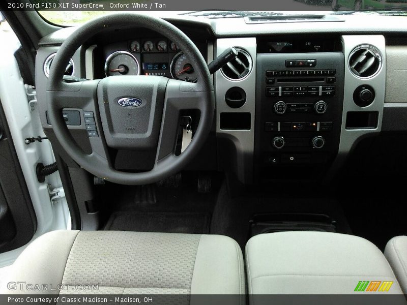 Oxford White / Tan 2010 Ford F150 XLT SuperCrew