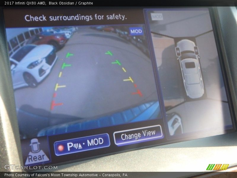 Black Obsidian / Graphite 2017 Infiniti QX80 AWD