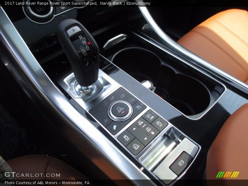 Narvik Black / Ebony/Ebony 2017 Land Rover Range Rover Sport Supercharged