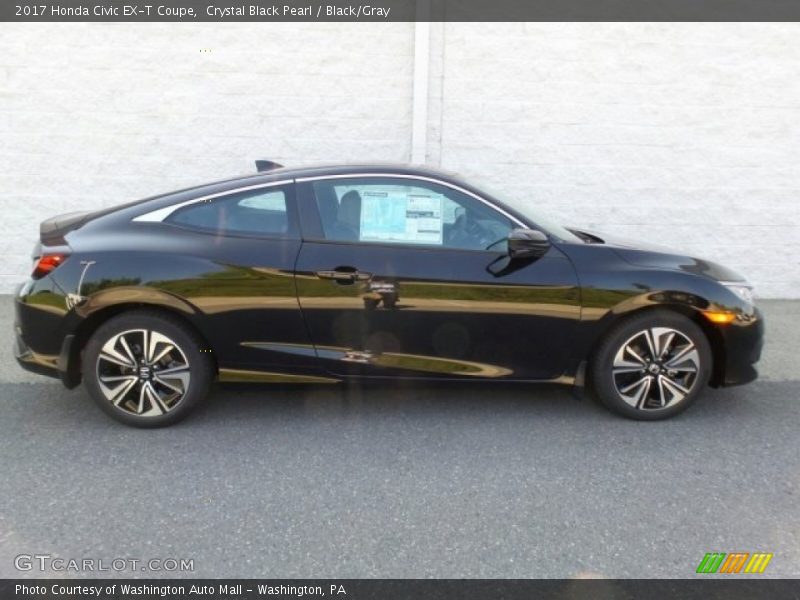  2017 Civic EX-T Coupe Crystal Black Pearl