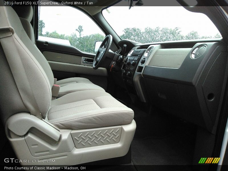 Oxford White / Tan 2010 Ford F150 XLT SuperCrew