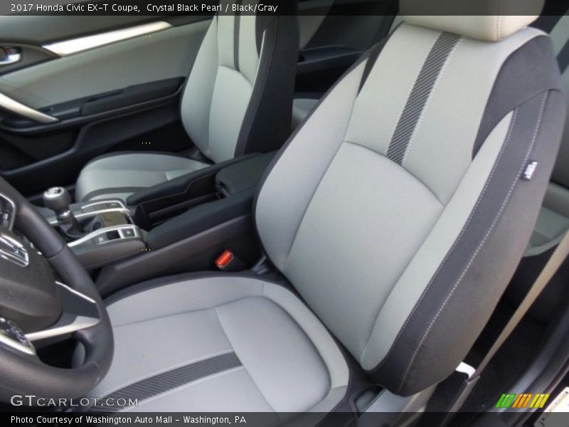 Front Seat of 2017 Civic EX-T Coupe