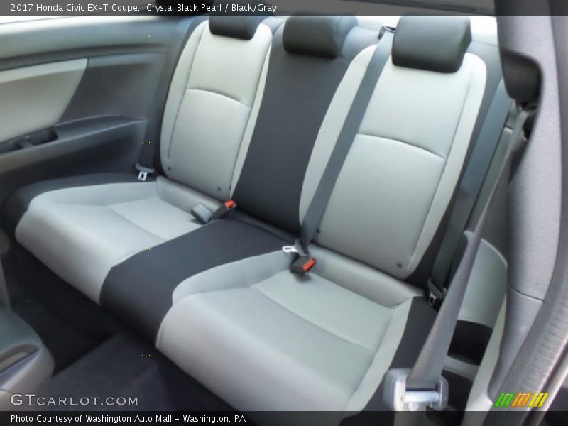 Rear Seat of 2017 Civic EX-T Coupe