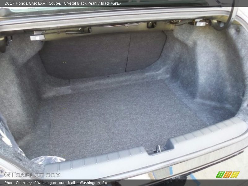  2017 Civic EX-T Coupe Trunk