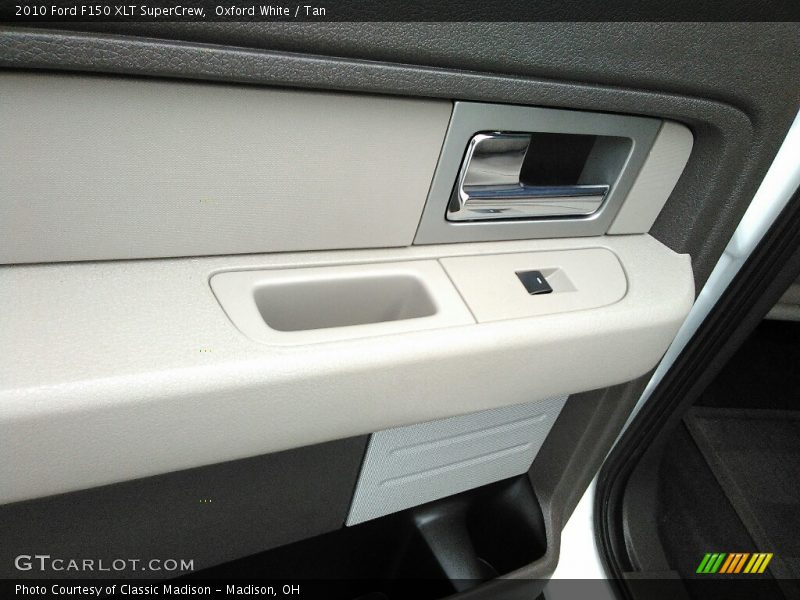 Oxford White / Tan 2010 Ford F150 XLT SuperCrew