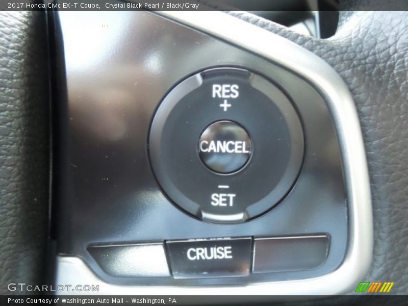 Controls of 2017 Civic EX-T Coupe
