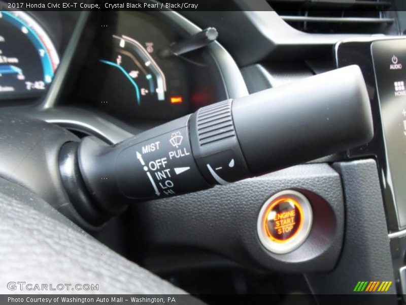 Controls of 2017 Civic EX-T Coupe