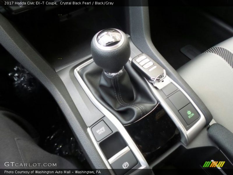  2017 Civic EX-T Coupe 6 Speed Manual Shifter