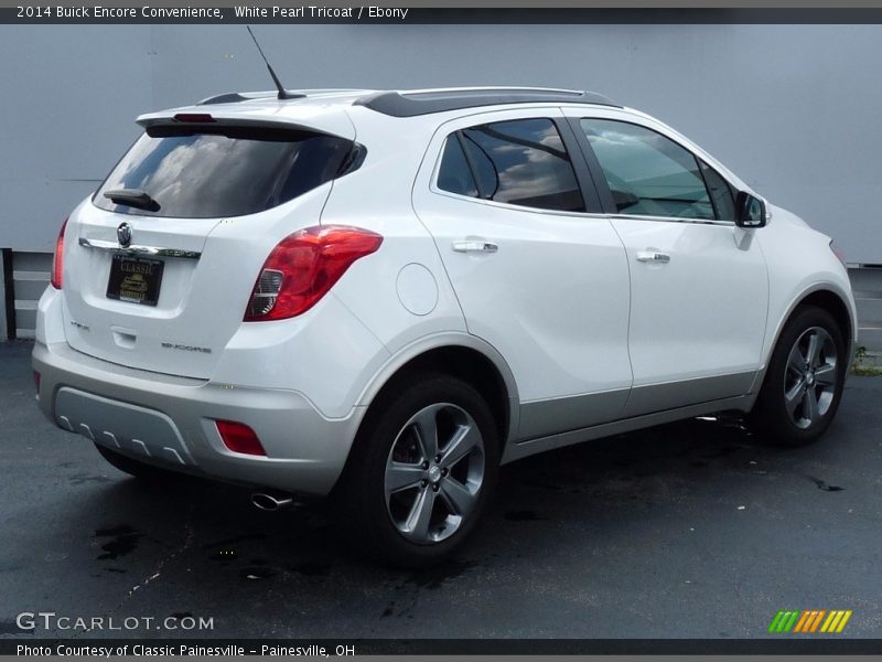 White Pearl Tricoat / Ebony 2014 Buick Encore Convenience