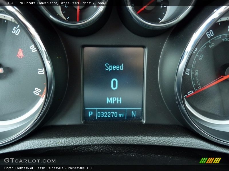 White Pearl Tricoat / Ebony 2014 Buick Encore Convenience