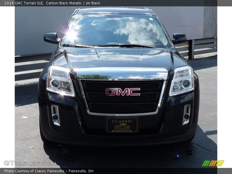 Carbon Black Metallic / Jet Black 2014 GMC Terrain SLE