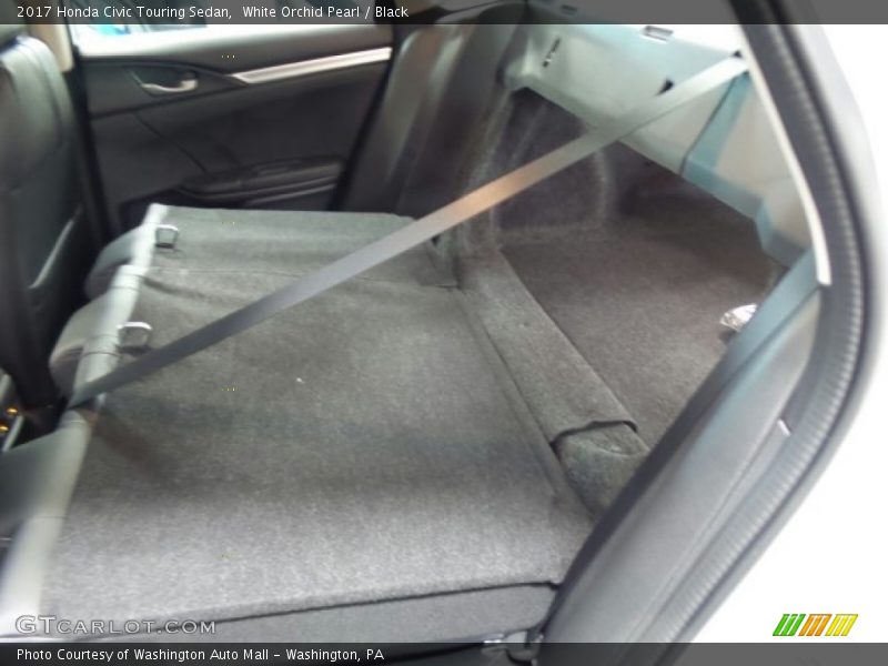 White Orchid Pearl / Black 2017 Honda Civic Touring Sedan