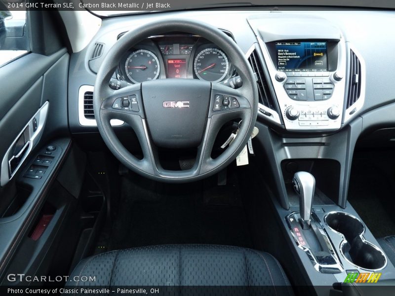 Carbon Black Metallic / Jet Black 2014 GMC Terrain SLE