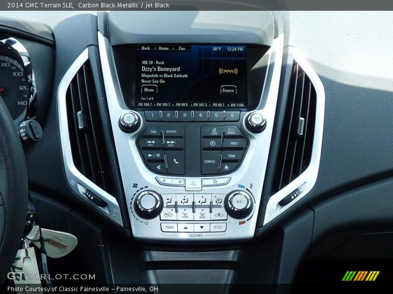 Carbon Black Metallic / Jet Black 2014 GMC Terrain SLE