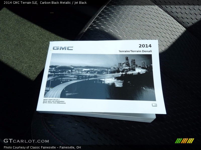 Carbon Black Metallic / Jet Black 2014 GMC Terrain SLE