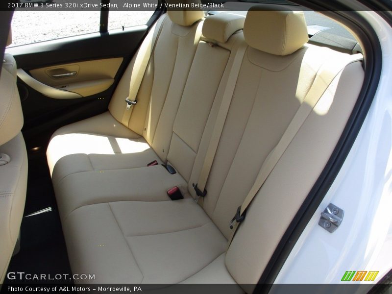 Alpine White / Venetian Beige/Black 2017 BMW 3 Series 320i xDrive Sedan