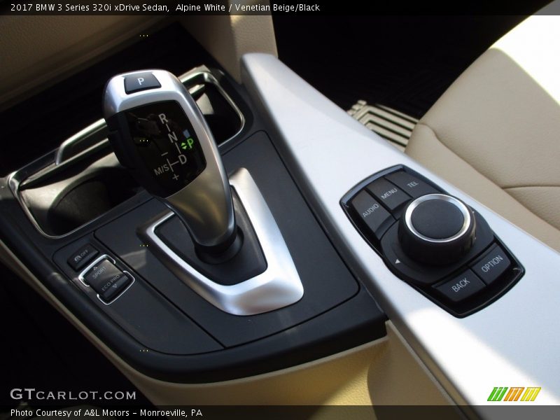 Alpine White / Venetian Beige/Black 2017 BMW 3 Series 320i xDrive Sedan