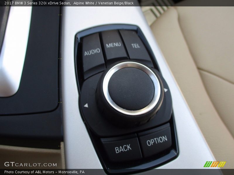 Alpine White / Venetian Beige/Black 2017 BMW 3 Series 320i xDrive Sedan
