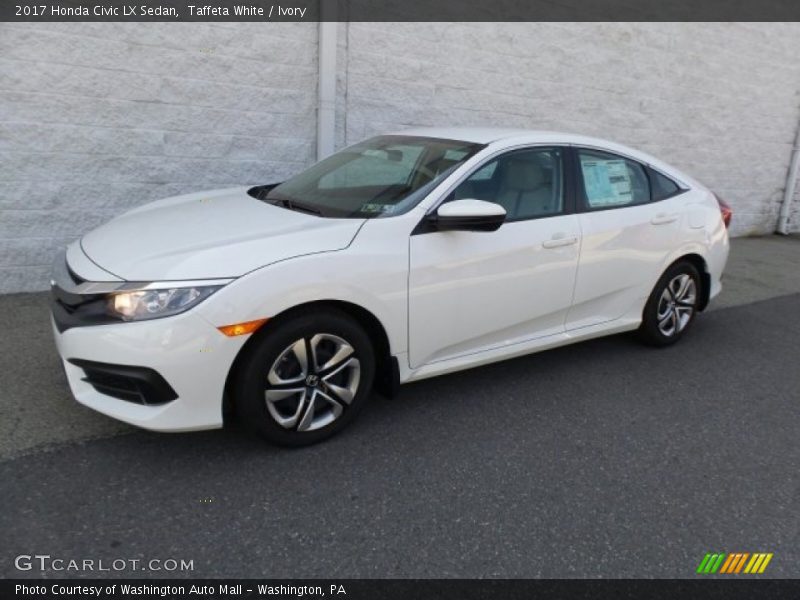 Taffeta White / Ivory 2017 Honda Civic LX Sedan